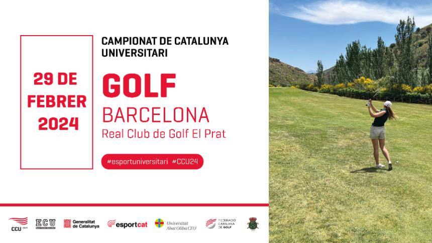 Queden obertes les inscripcions al Campionat de Catalunya Universitari de Golf!